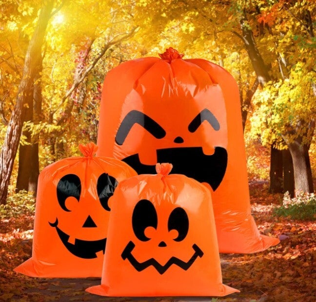 Pumpkin trash bags outlet